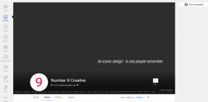 Google+ Cover Photo Screenshot
